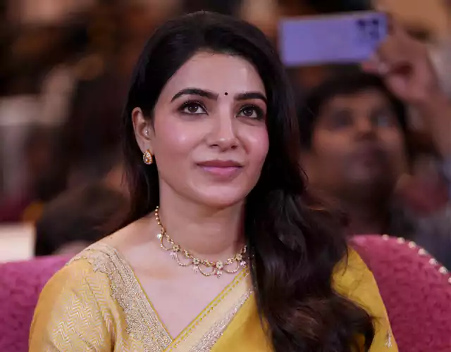 Samantha Ruth Prabhu in Yellow Saree
